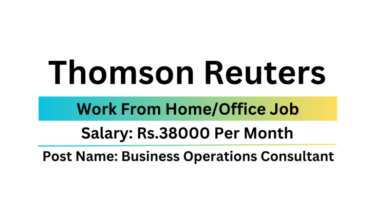 Thomson Reuters is Hiring 2