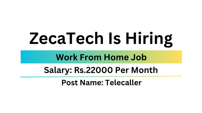 ZecaTech Is Hiring