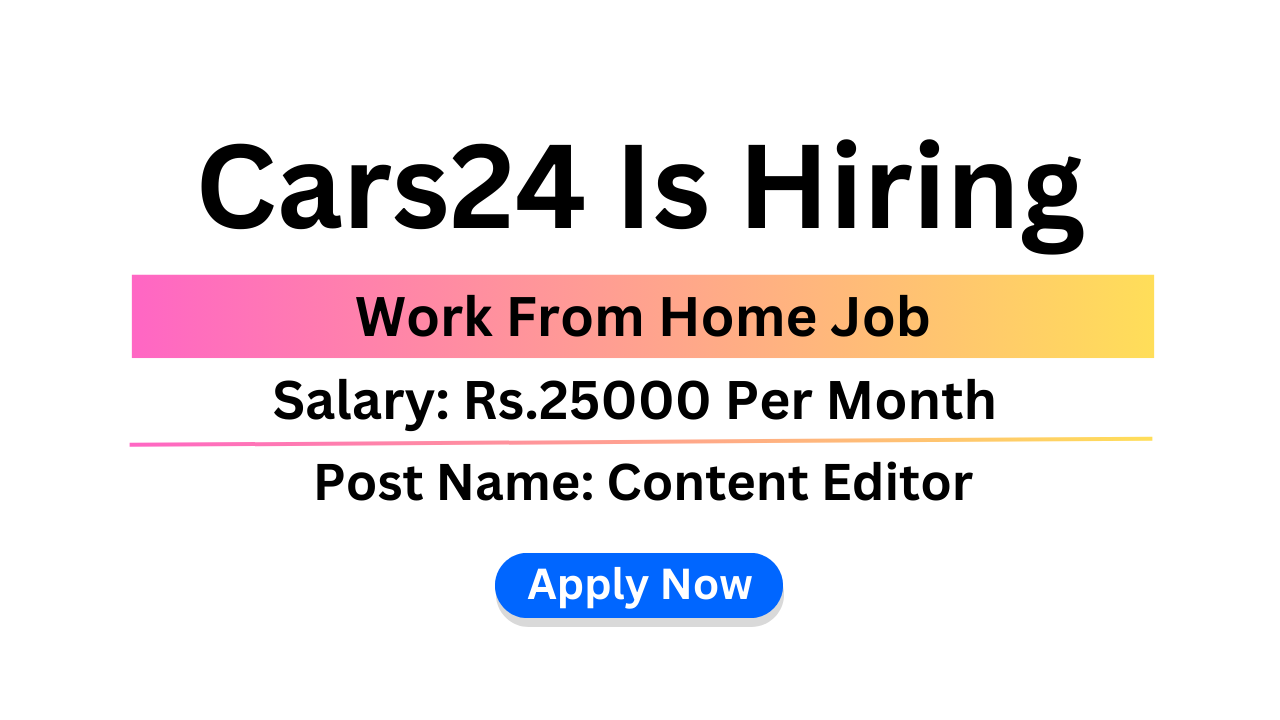 Cars24 Is Hiring