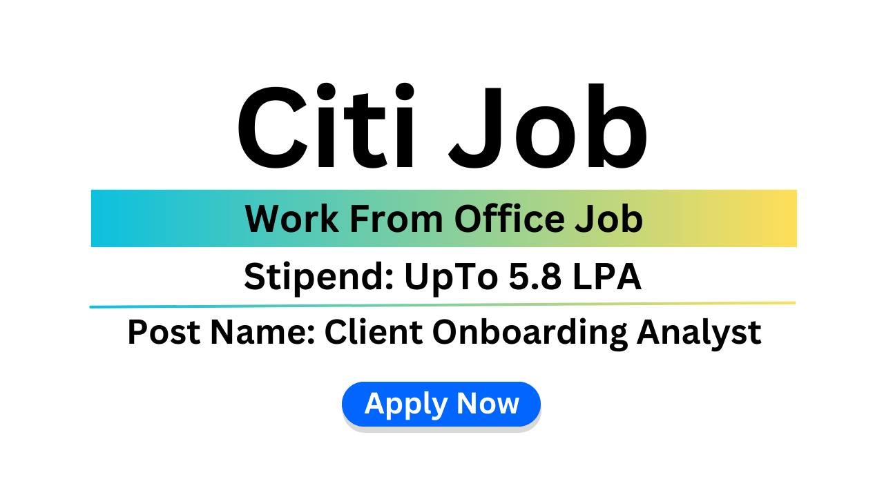 Citi Job