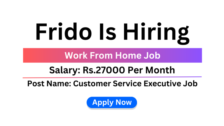 Frido Is Hiring