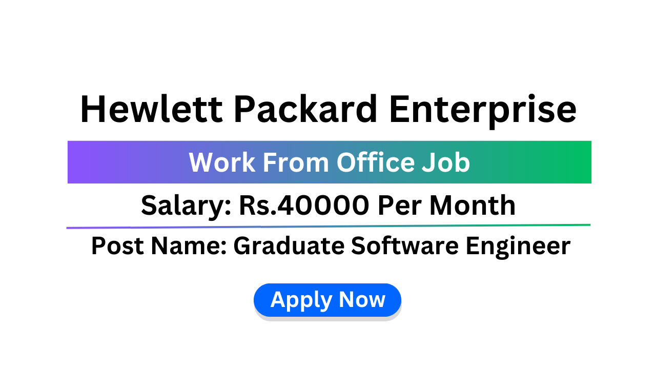 Hewlett Packard Enterprise Job