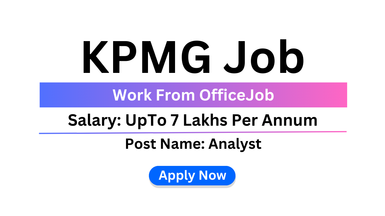 KPMG Job