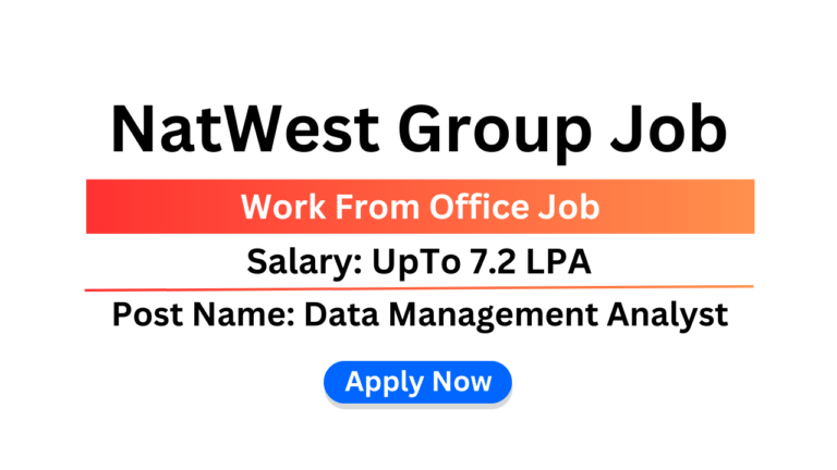 NatWest Group Job