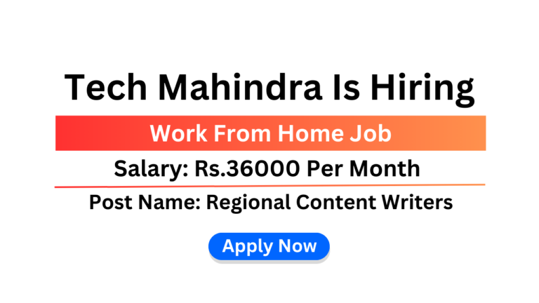 Tech Mahindra Is Hiring