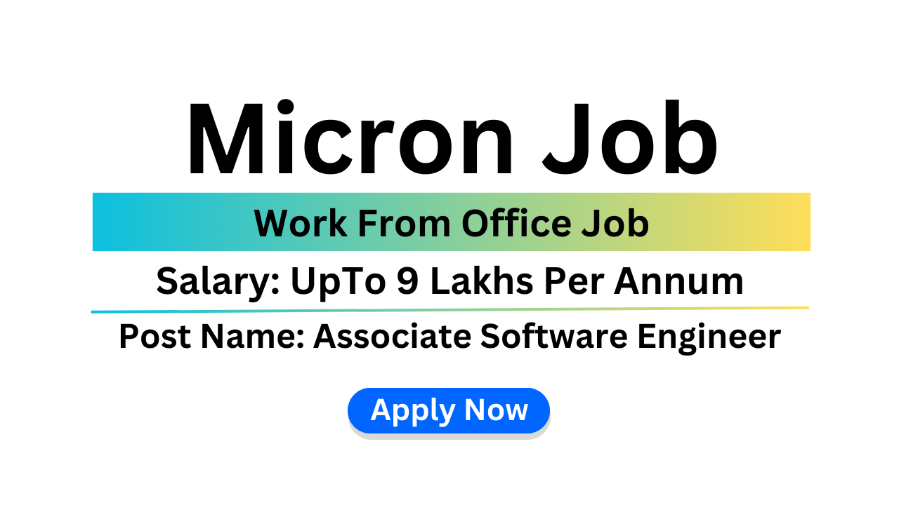 Micron Job