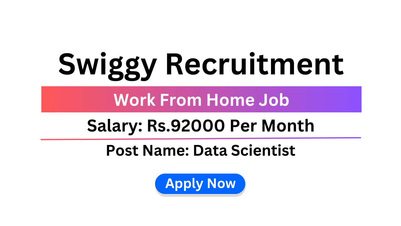 Swiggy Recruitment 2024