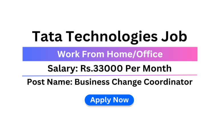 Tata Technologies Job