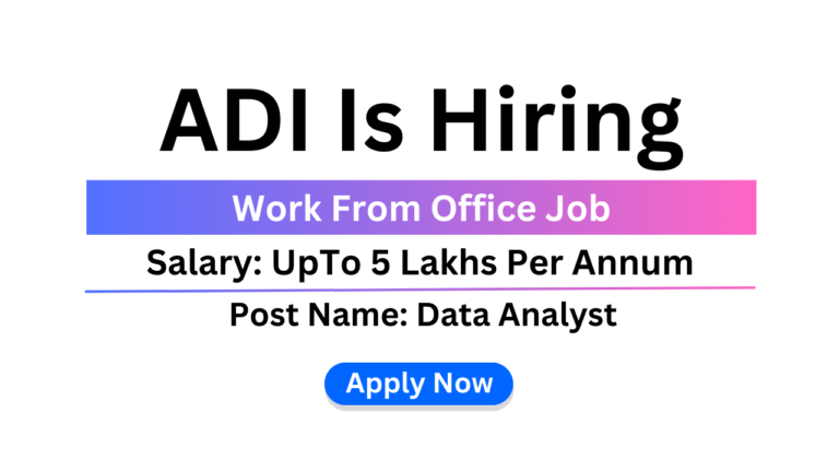 ADI Is Hiring