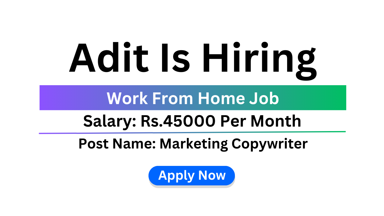 Adit Is Hiring