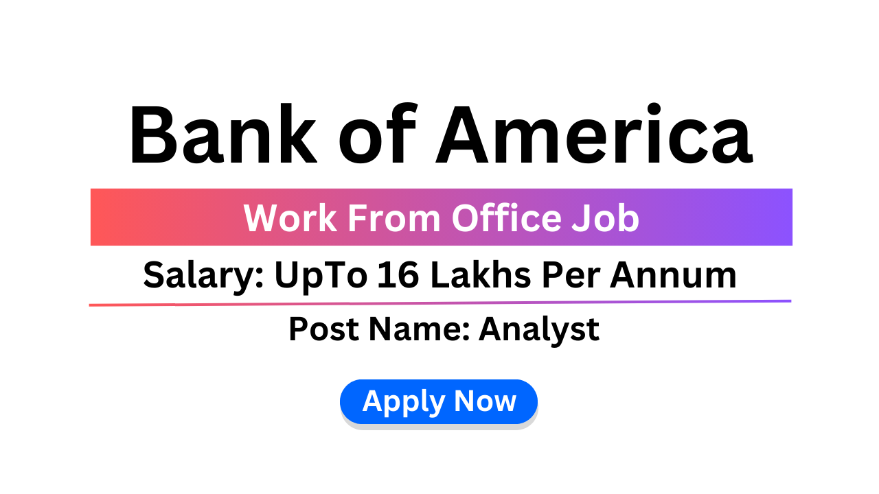 Bank of America Is Hiring