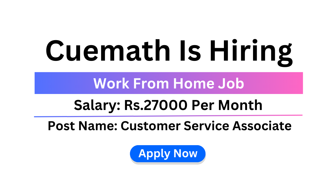 Cuemath Is Hiring