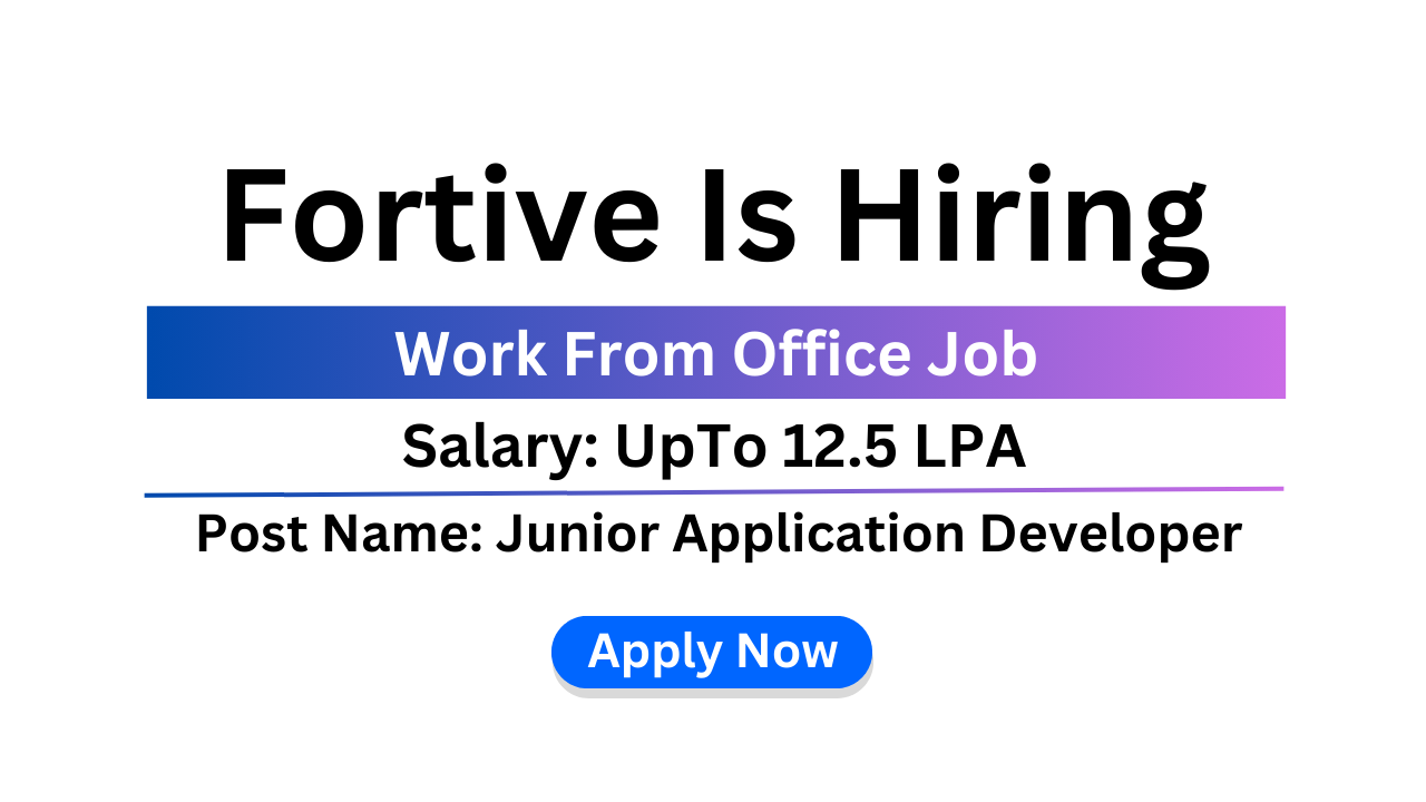 Fortive Is Hiring