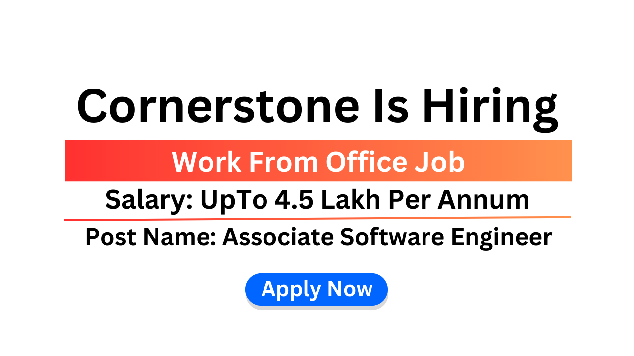 Cornerstone Is Hiring