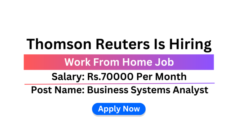 Thomson Reuters Is Hiring 3