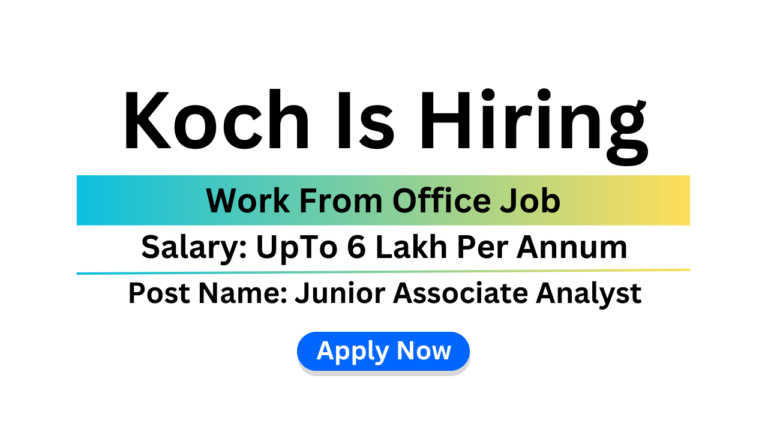 Koch Is Hiring