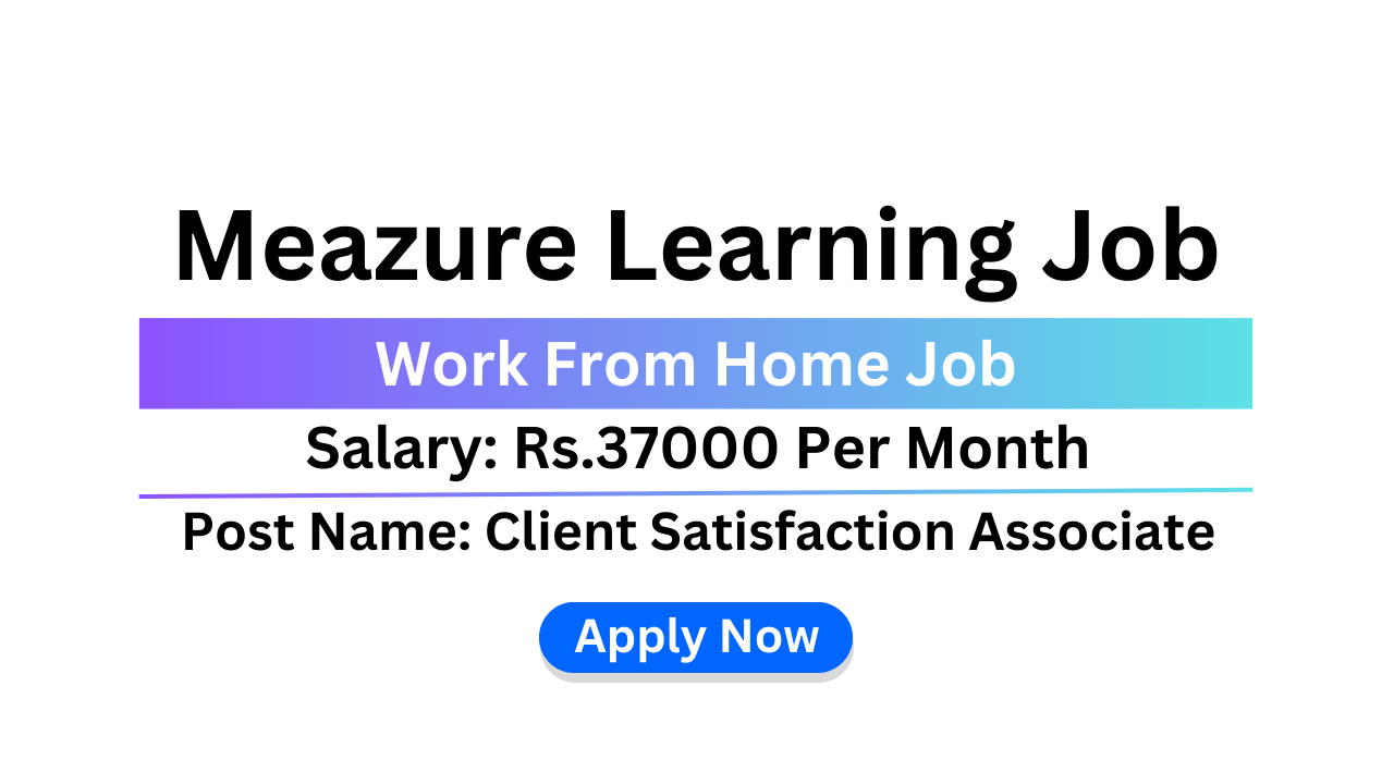 Meazure Learning Job