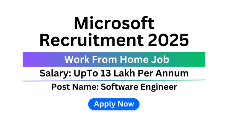 Microsoft Recruitment 2025