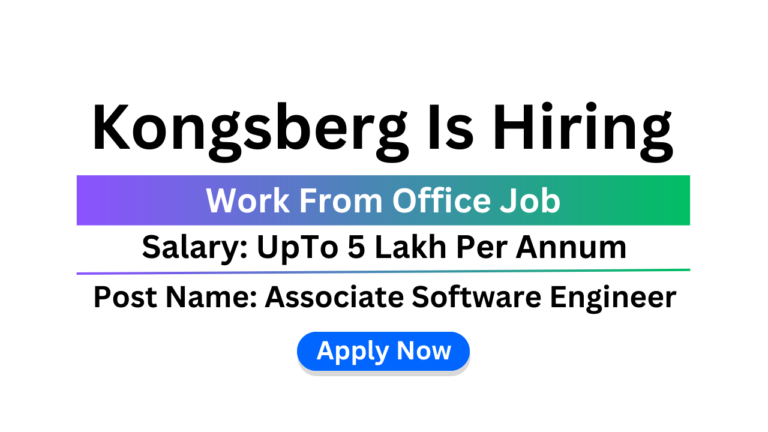 Kongsberg Is Hiring