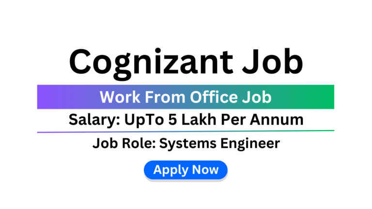 Cognizant Job 4