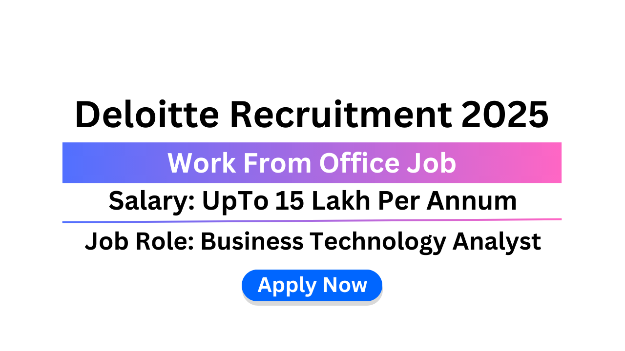 Deloitte Recruitment 2025
