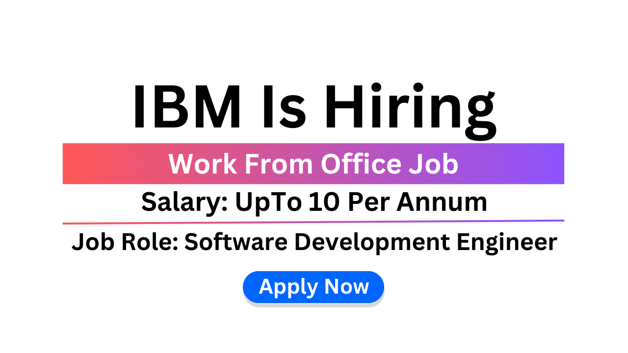 IBM Is Hiring