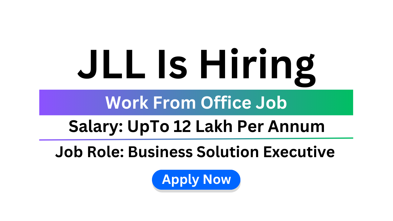 JLL Is Hiring