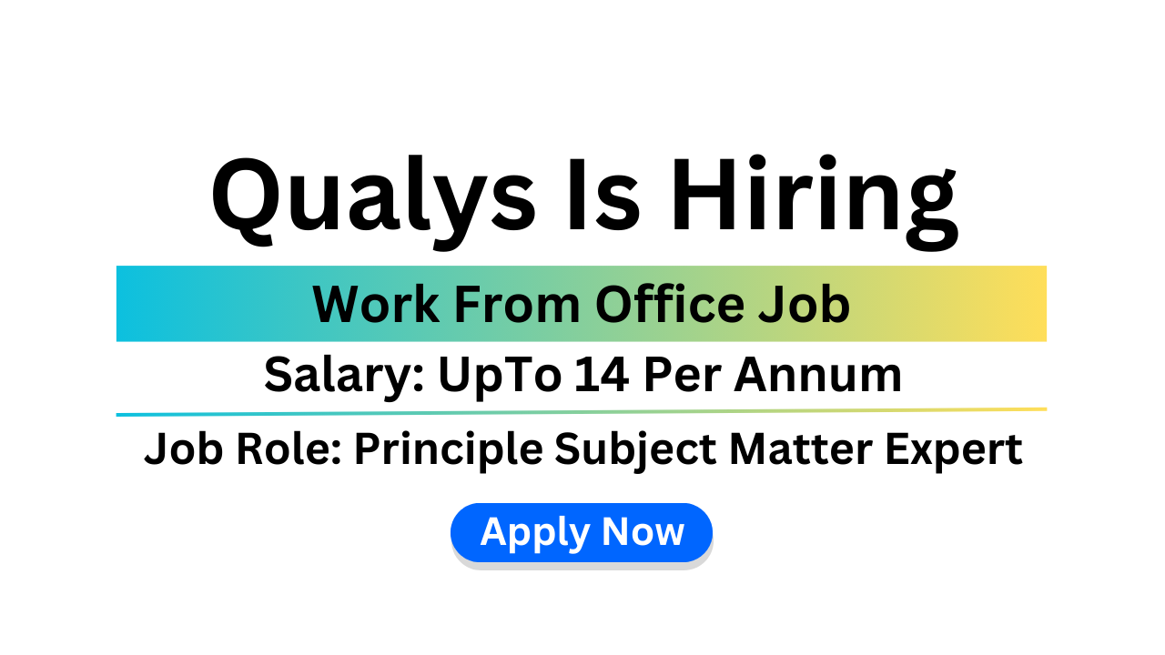 Qualys Is Hiring
