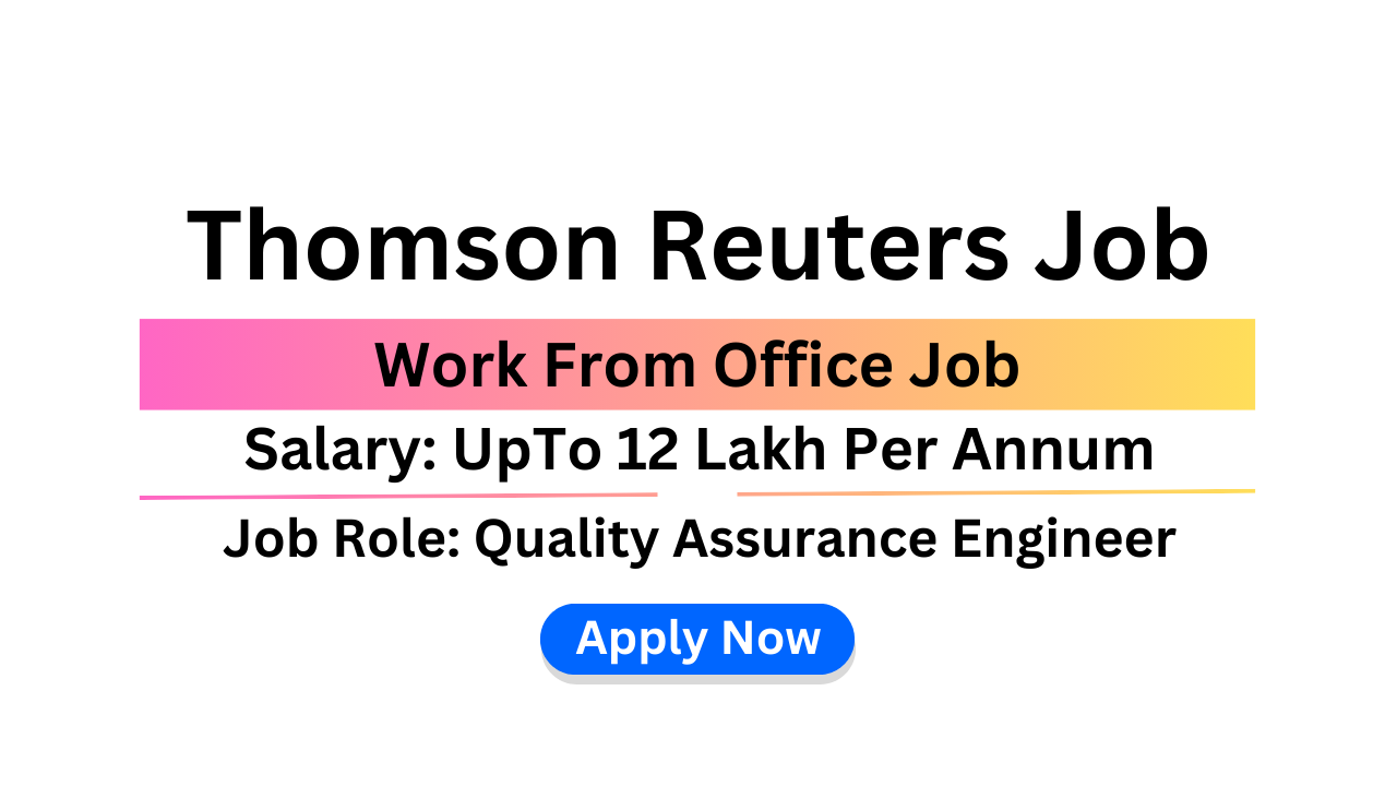 Thomson Reuters Job