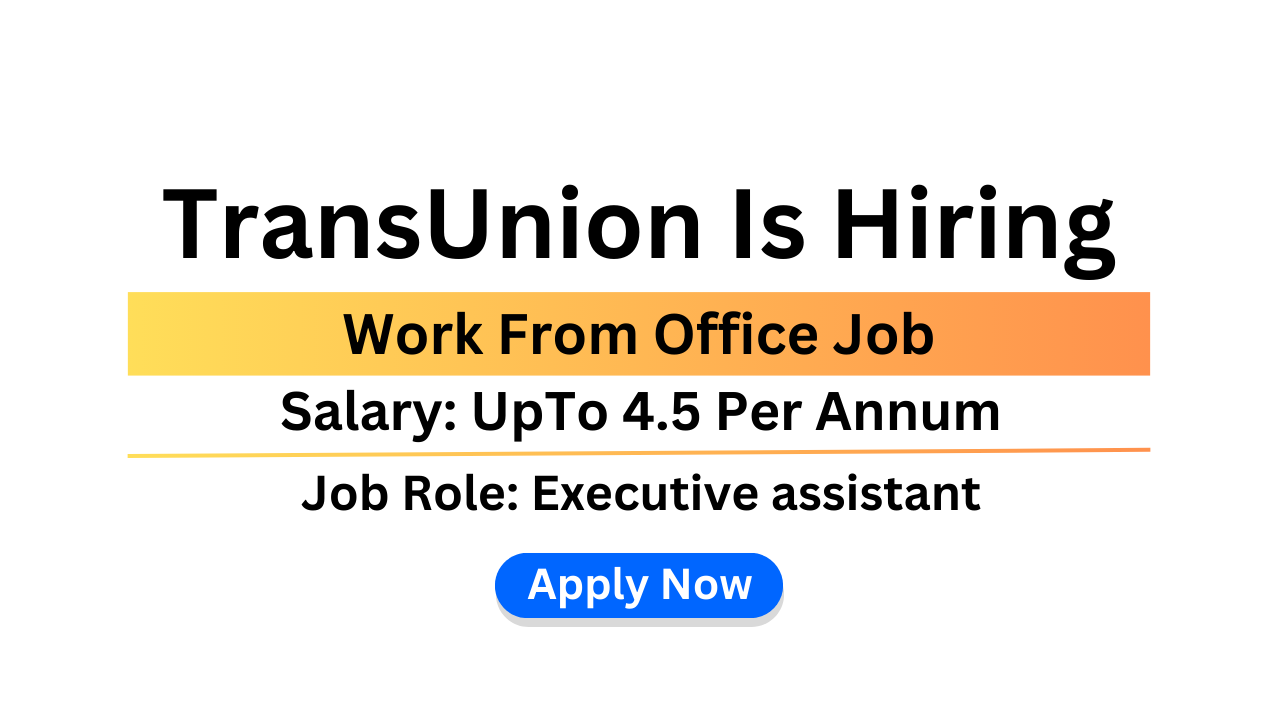 TransUnion Is Hiring