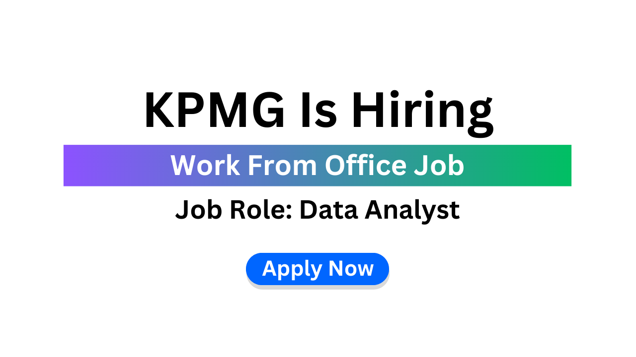 KPMG Is Hiring