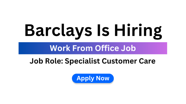 Barclays Is Hiring