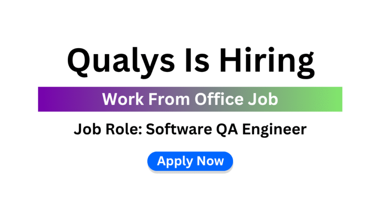 Qualys Is Hiring 1