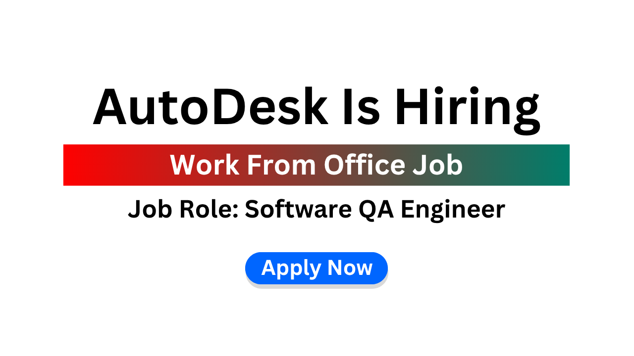 AutoDesk Is Hiring