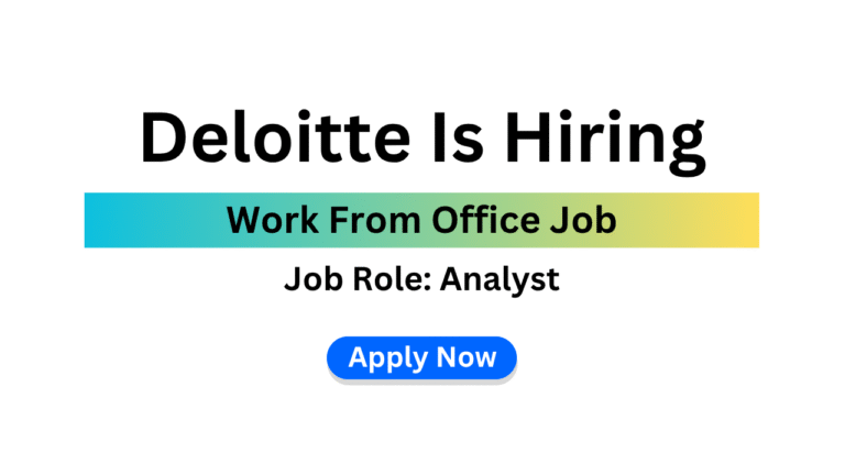 Deloitte Is Hiring