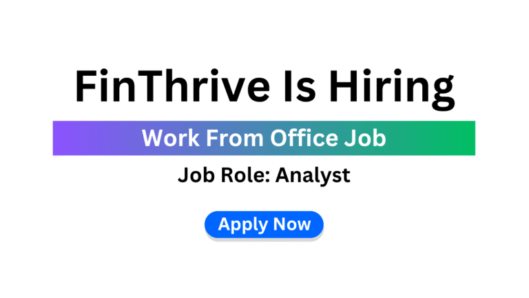 FinThrive Is Hiring