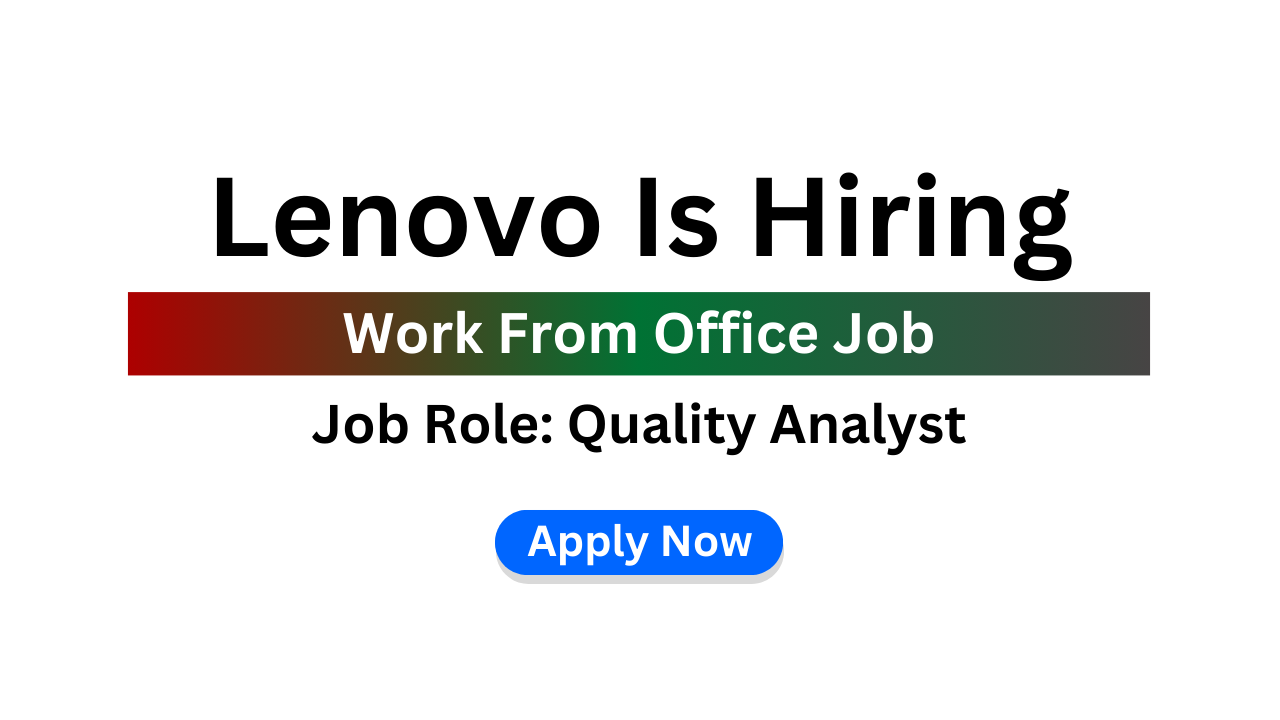Lenovo Is Hiring