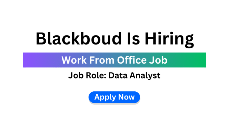Blackboud Is Hiring