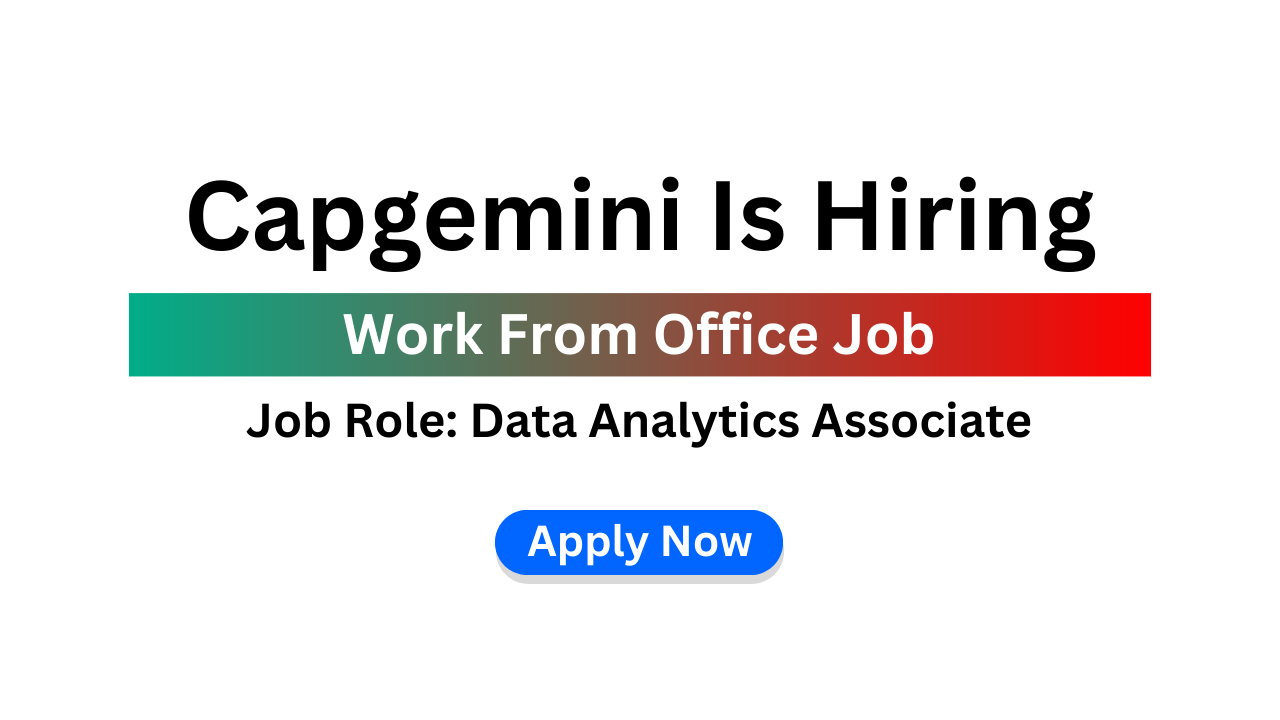 Capgemini Is Hiring
