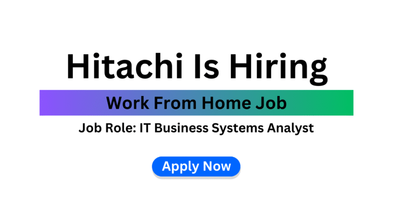 Hitachi Is Hiring 1