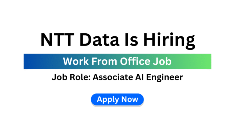 NTT Data Recruitment 2025