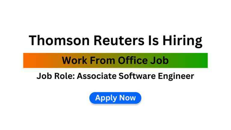 Thomson Reuters Recruitment 2025