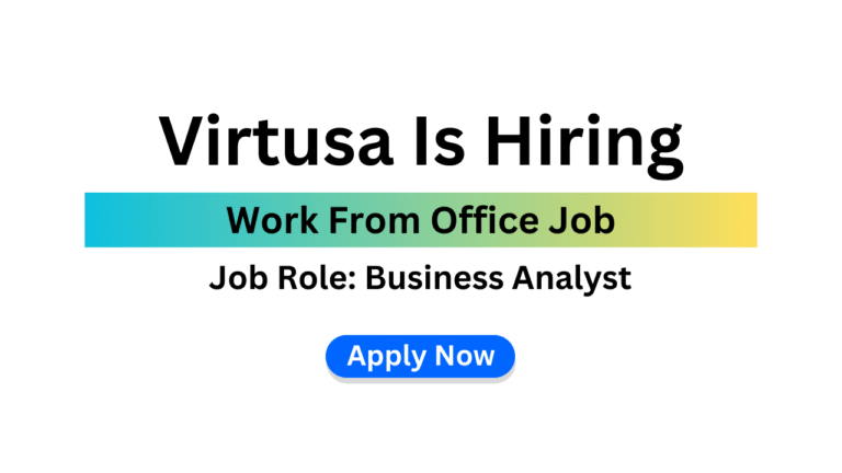 Virtusa Is Hiring