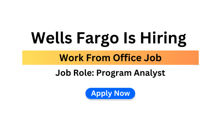 Wells Fargo Is Hiring