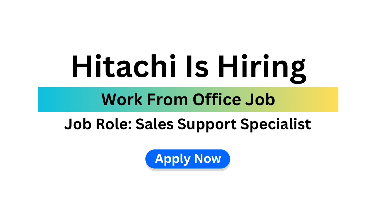 Hitachi Recruitment 2025