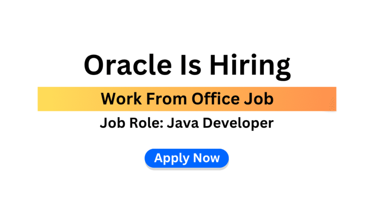 Oracle Recruitment 2025