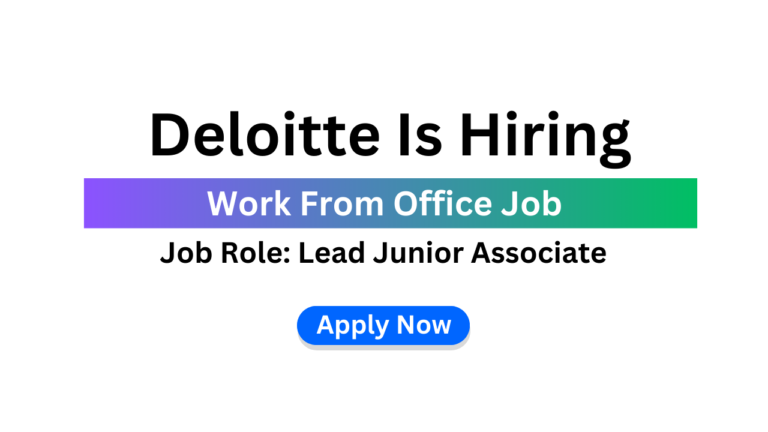 Deloitte Is Hiring 9