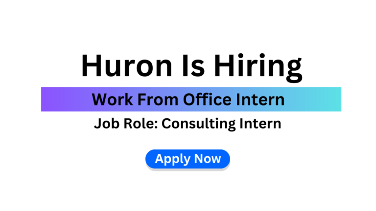 Huron Is Hiring