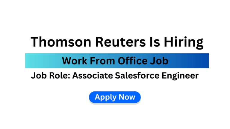 Thomson Reuters Recruitment 2025