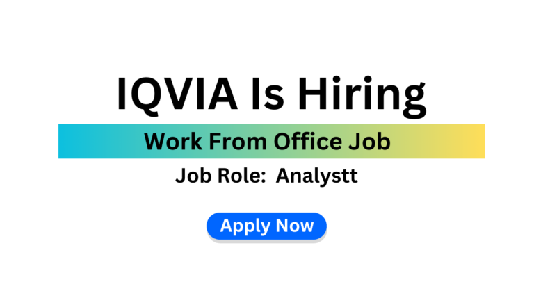IQVIA Recruitment 2026